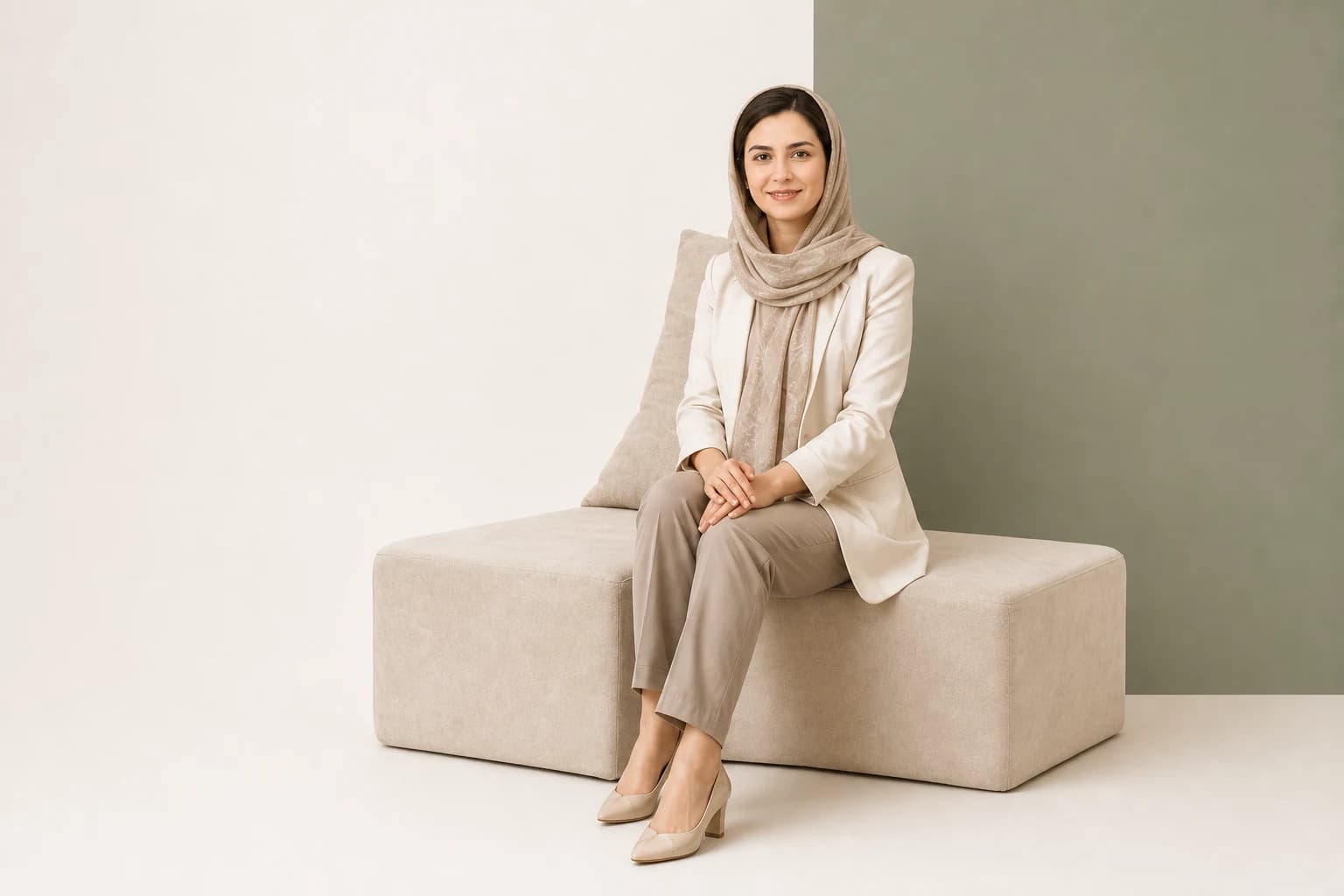 Professional portrait of Haniyeh Ahmadi